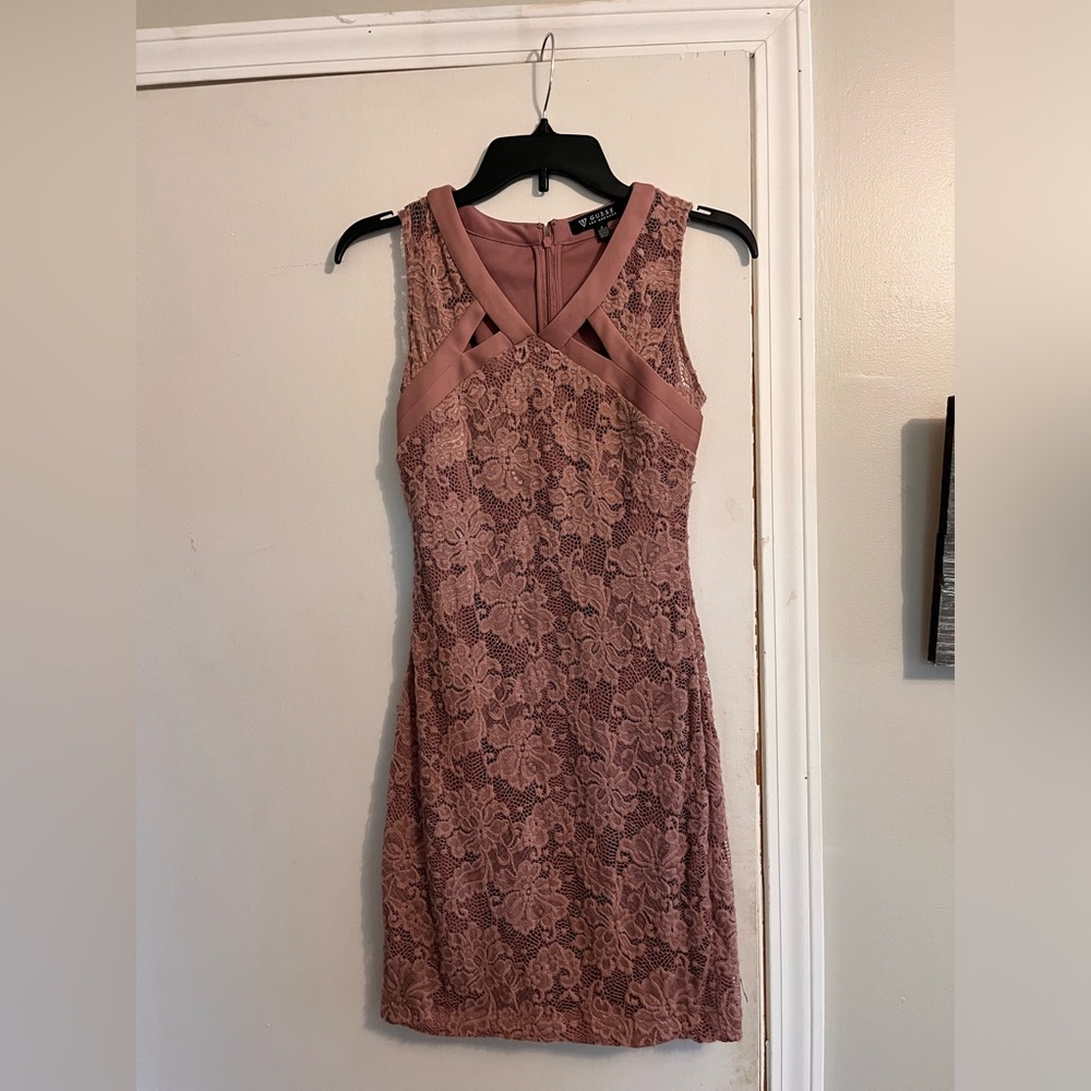 Guess blush pink dress size 2